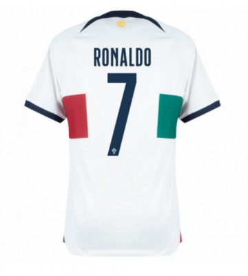 Portugal Cristiano Ronaldo #7 Bortedrakt VM 2022 Kortermet